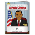 Action Pack Book W/ Crayons & Sleeve - Meet the 44th President Barack Obama